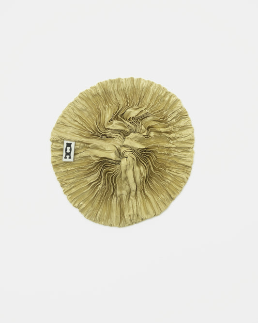 PLISSÉ SATIN SILK SCRUNCHIE