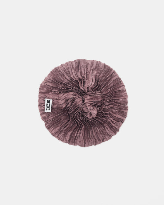 PLISSÉ SATIN SILK SCRUNCHIE