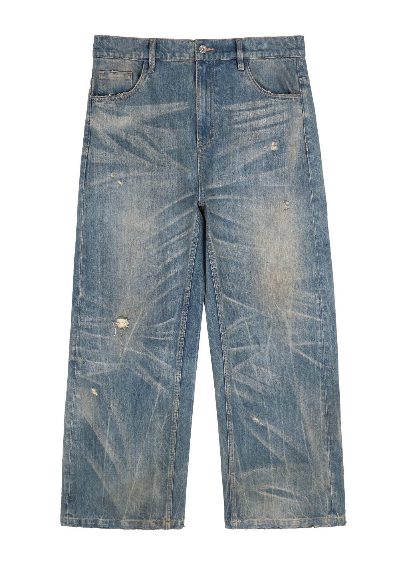 NEVADA WASH STRAIGHT JEANS