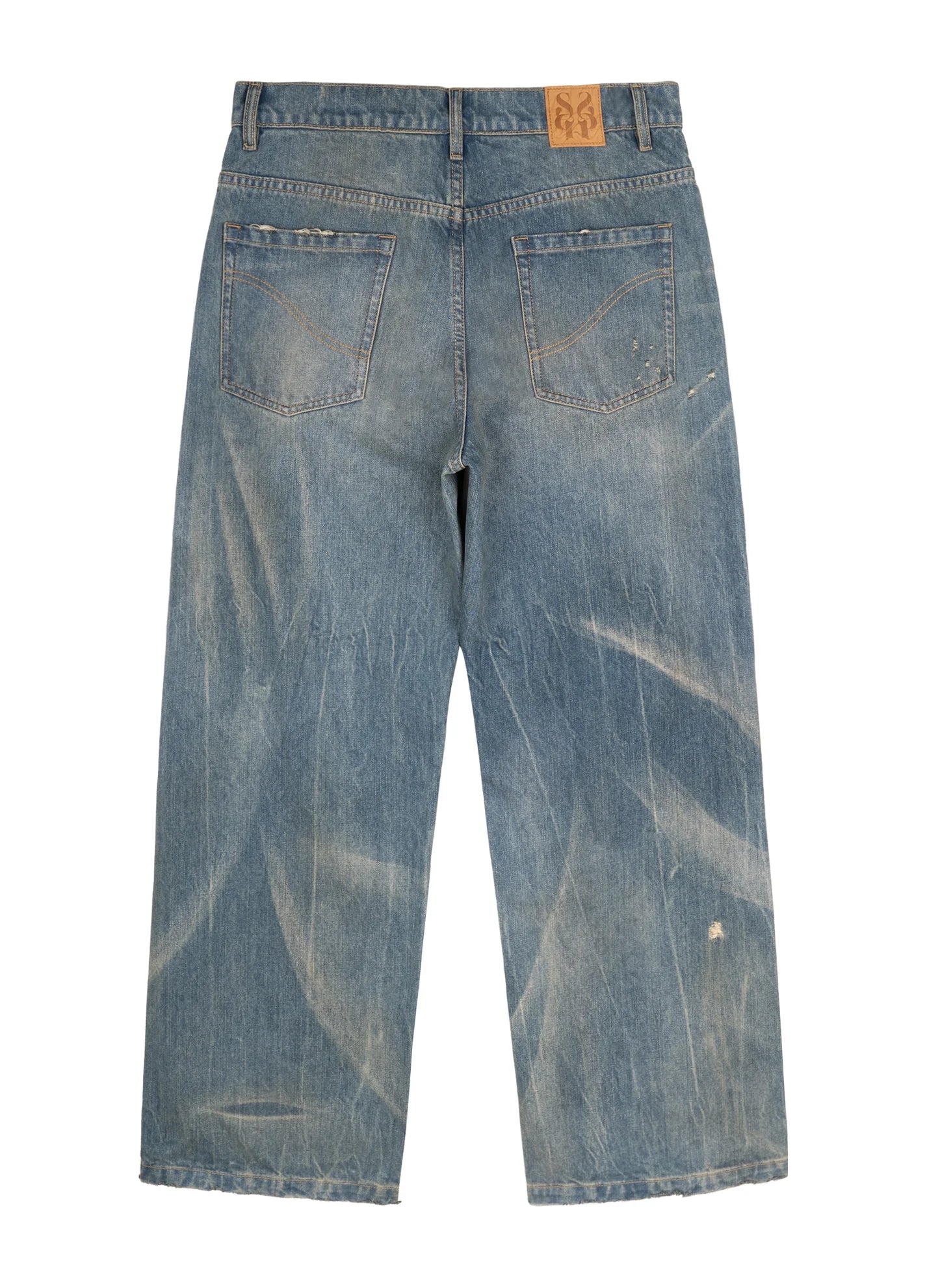 NEVADA WASH STRAIGHT JEANS
