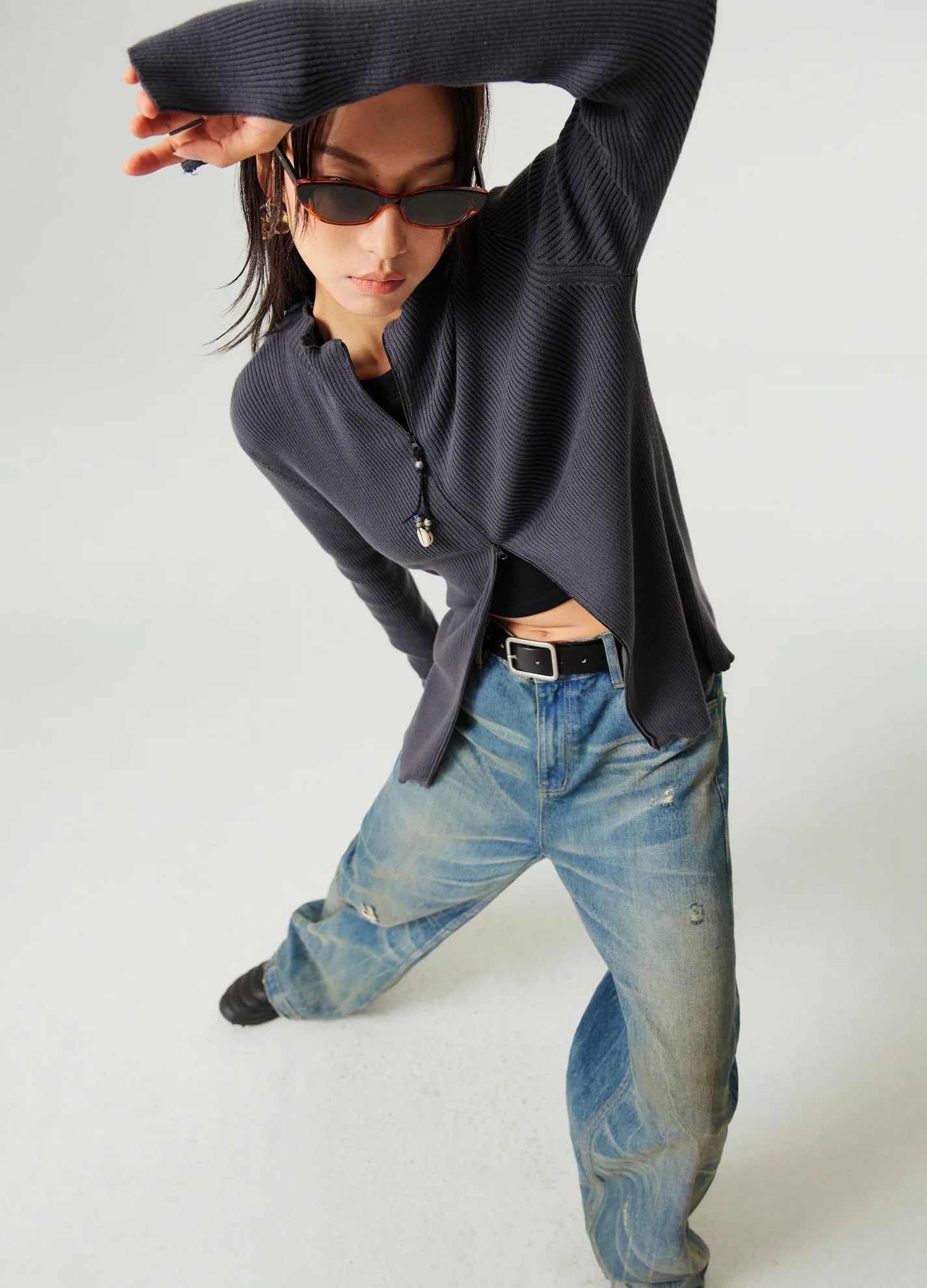 NEVADA WASH STRAIGHT JEANS