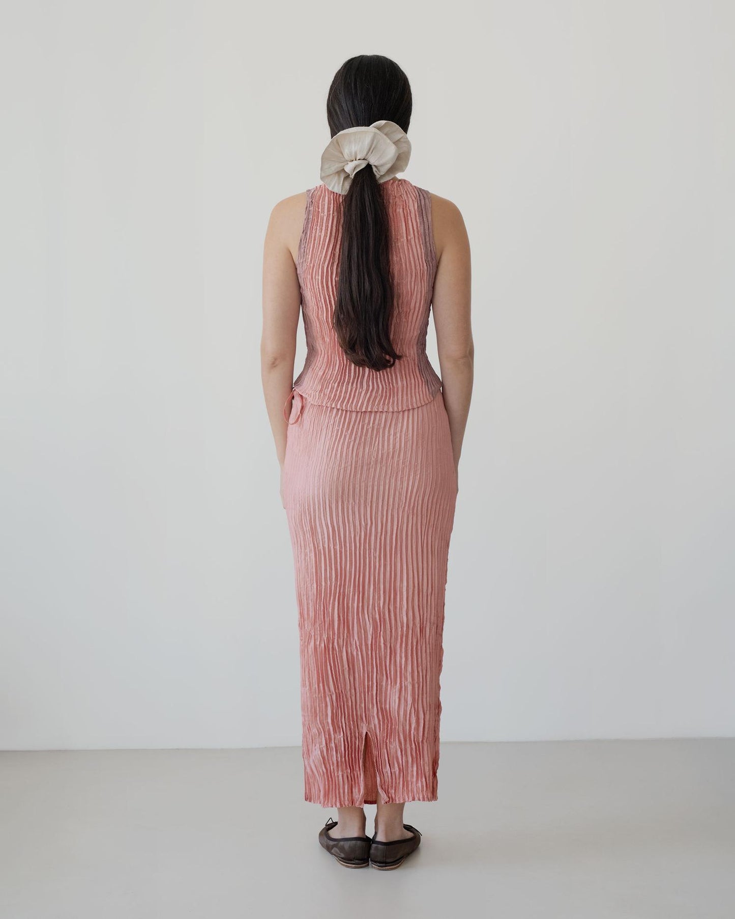 RAW SILK SCRUNCHIE