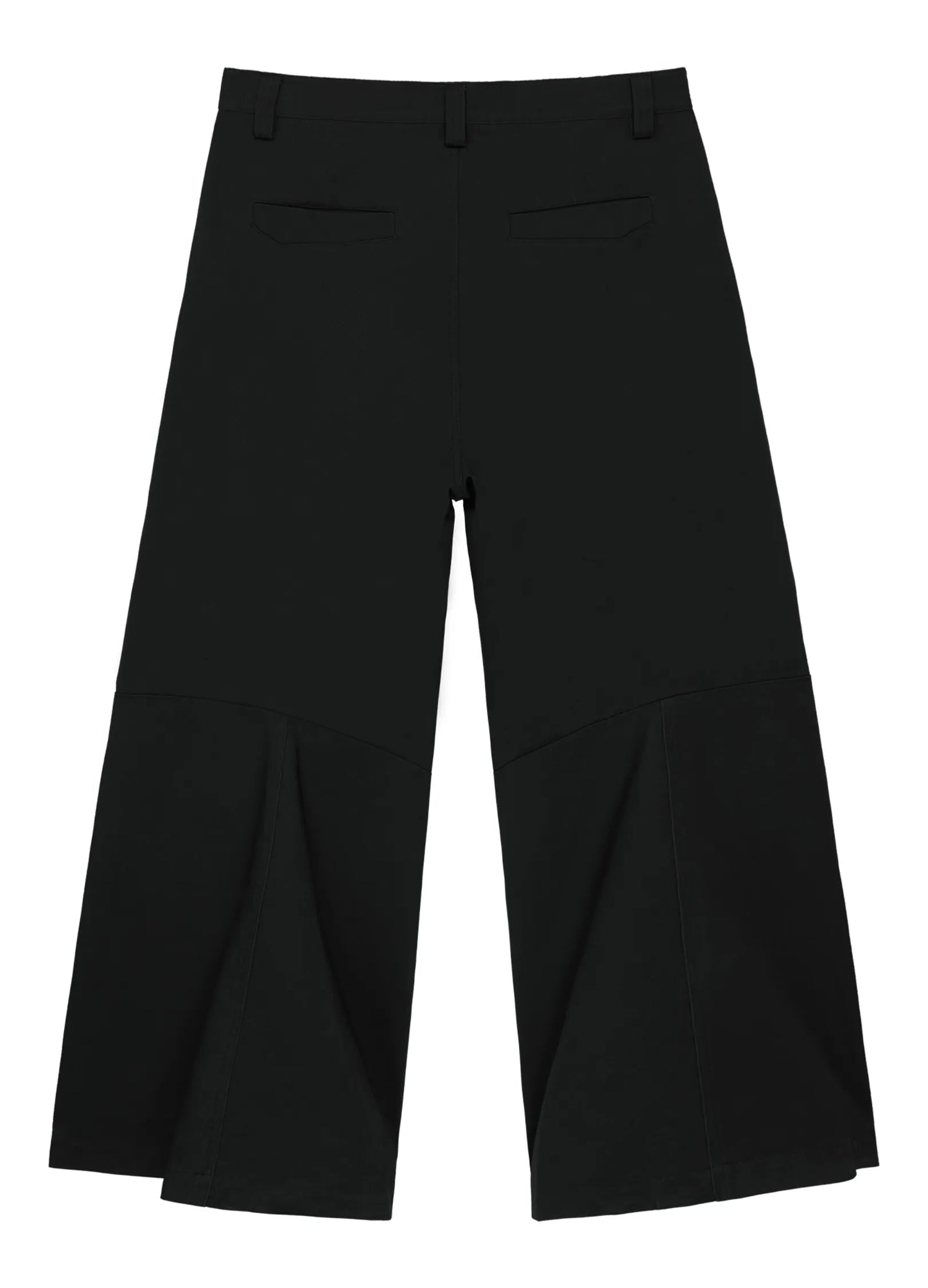 WIDE LEG COTTON TROUSERS