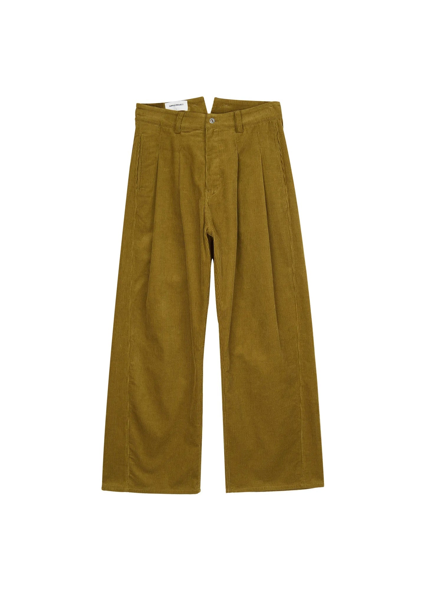 WIDE CORDUROY TROUSERS