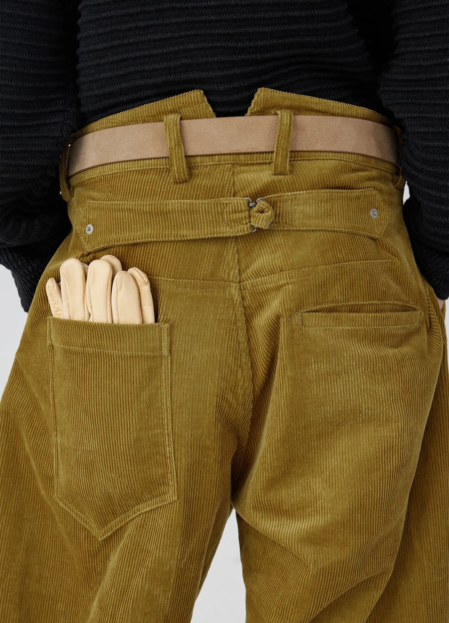 WIDE CORDUROY TROUSERS