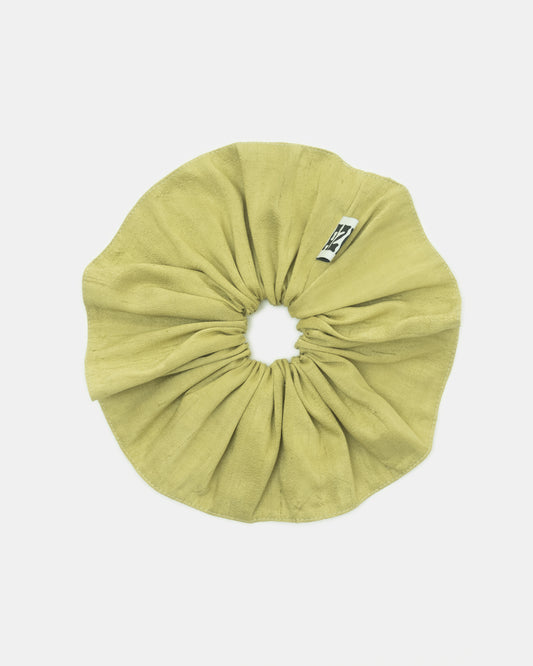 RAW SILK SCRUNCHIE